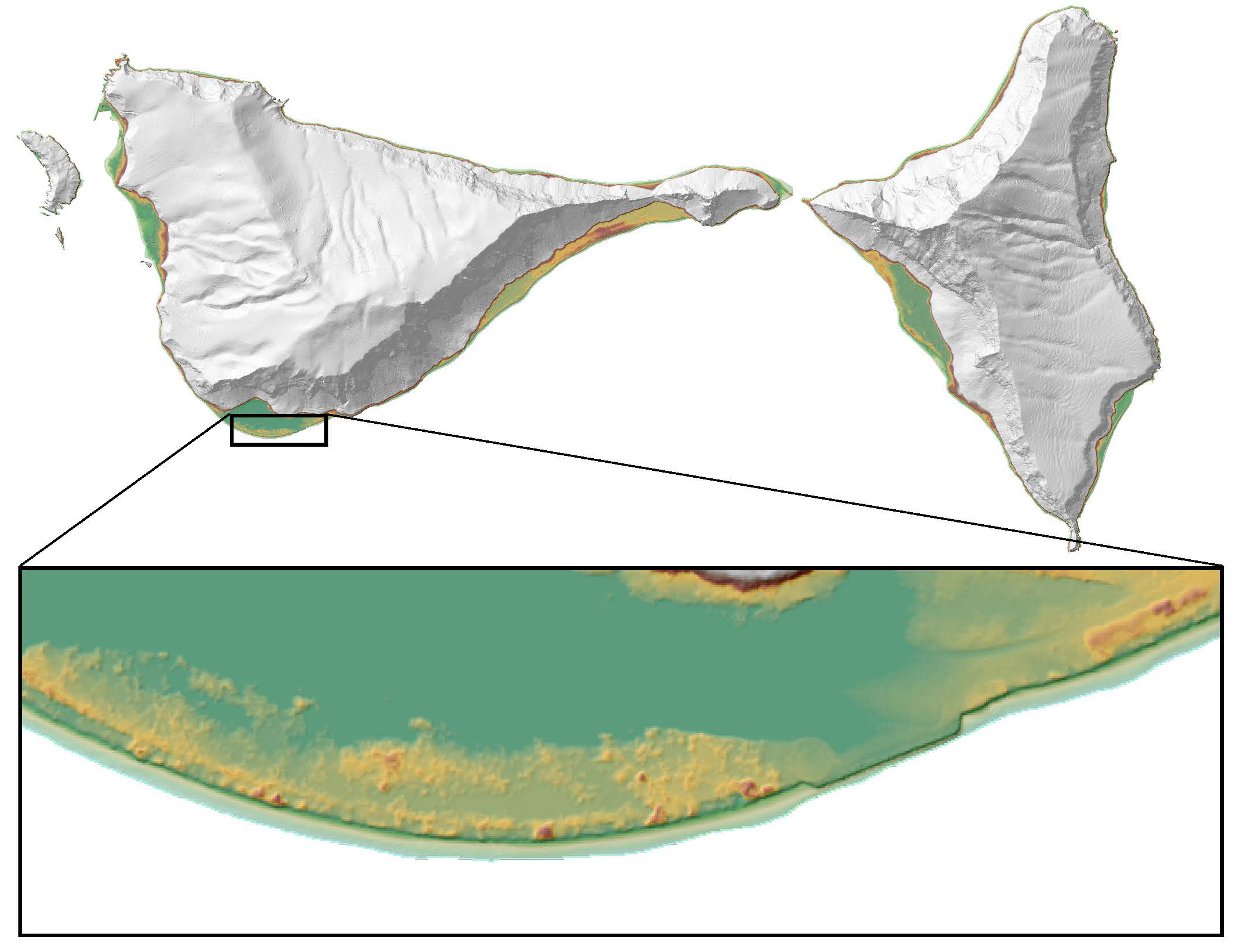 High-resolution lidar data of Ofu and Olosega islands, American Samoa