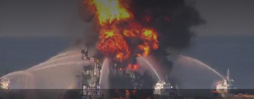 Screenshot of video Deepwater Horizon